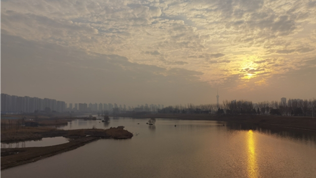今日大寒，日出三川，秀色可餐